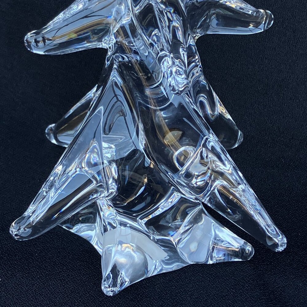 Toscany Crystal 8” Christmas Twisted Tree - Picture 11 of 12